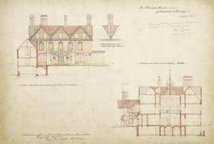 Progetto per Joldwyns, Surrey, 1872